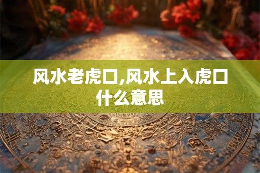 风水老虎口,风水上入虎口什么意思
