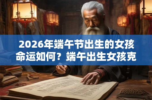 2026年端午节出生的女孩命运如何？端午出生女孩克夫？