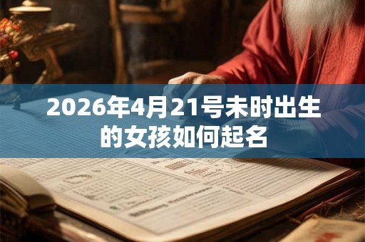2026年4月21号未时出生的女孩如何起名 2026年4月21号未时出生的女孩如何起名