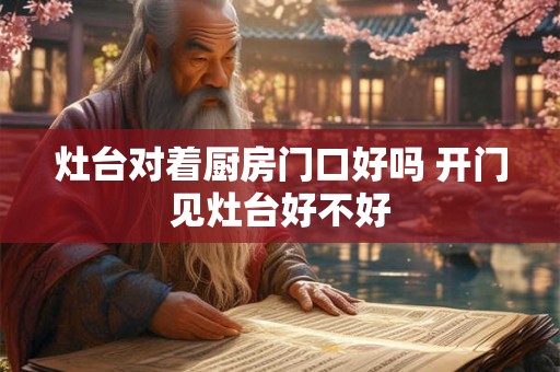 灶台对着厨房门口好吗 开门见灶台好不好