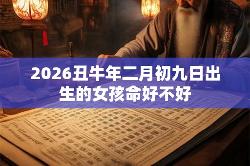 2026丑牛年二月初九日出生的女孩命好不好
