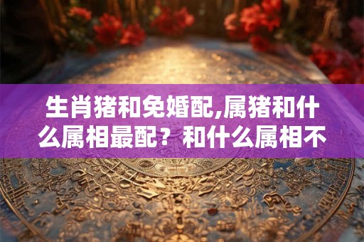 生肖猪和免婚配,属猪和什么属相最配？和什么属相不配？