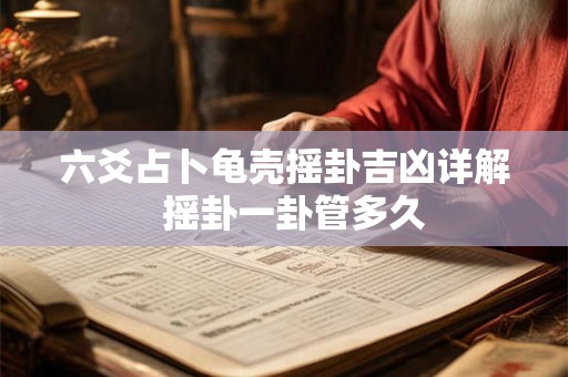 六爻占卜龟壳摇卦吉凶详解  摇卦一卦管多久
