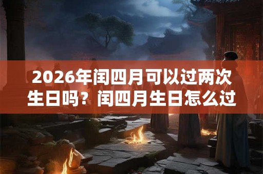 2026年闰四月可以过两次生日吗？闰四月生日怎么过？