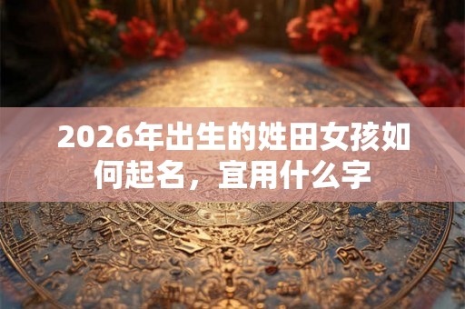 2026年出生的姓田女孩如何起名，宜用什么字