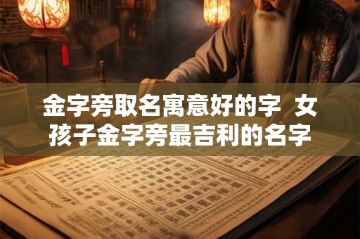 金字旁取名寓意好的字 女孩子金字旁最吉利的名字 金字旁取名寓意好的字 女孩子金字旁最吉利的名字