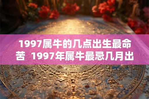 1997属牛的几点出生最命苦  1997年属牛最忌几月出生