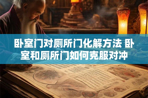 卧室门对厕所门化解方法 卧室和厕所门如何克服对冲 卧室门对厕所门化解方法 卧室和厕所门如何克服对冲