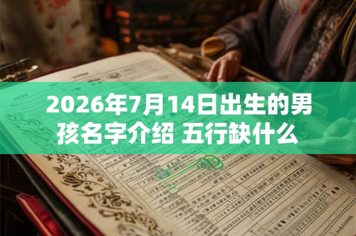 2026年7月14日出生的男孩名字介绍 五行缺什么