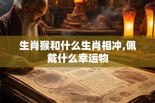 生肖猴和什么生肖相冲,佩戴什么幸运物 生肖猴和什么生肖相冲,佩戴什么幸运物