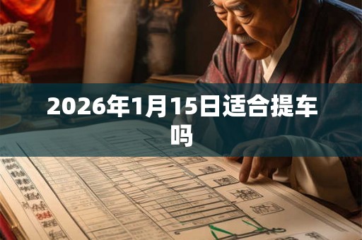 2026年1月15日适合提车吗