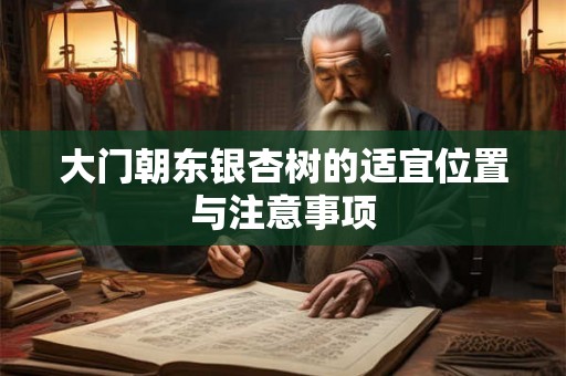 大门朝东银杏树的适宜位置与注意事项 大门朝东银杏树的适宜位置与注意事项