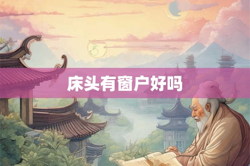 床头有窗户好吗 床头有窗户好吗