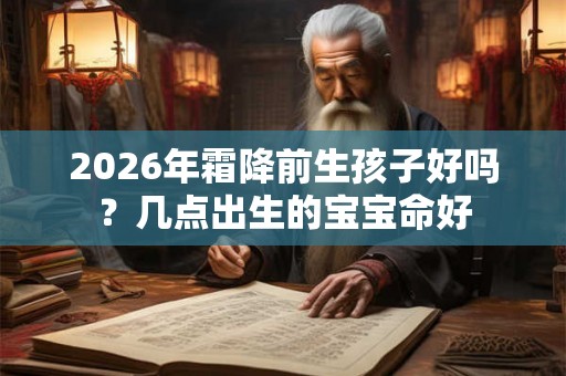 2026年霜降前生孩子好吗?几点出生的宝宝命好 2026年霜降前生孩子好吗?几点出生的宝宝命好