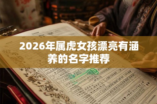 2026年属虎女孩漂亮有涵养的名字推荐