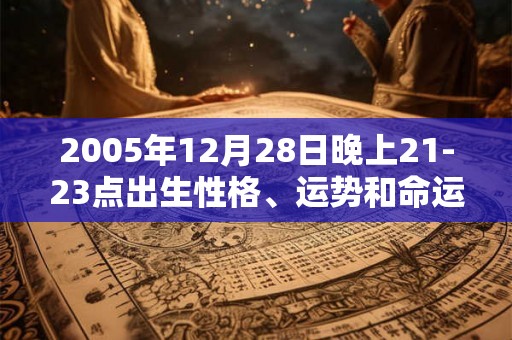 2005年12月28日晚上21-23点出生性格、运势和命运