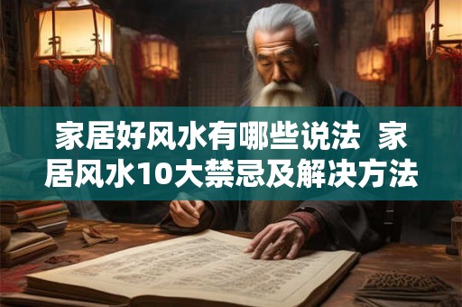 家居好风水有哪些说法 家居风水10大禁忌及解决方法 家居好风水有哪些说法 家居风水10大禁忌及解决方法