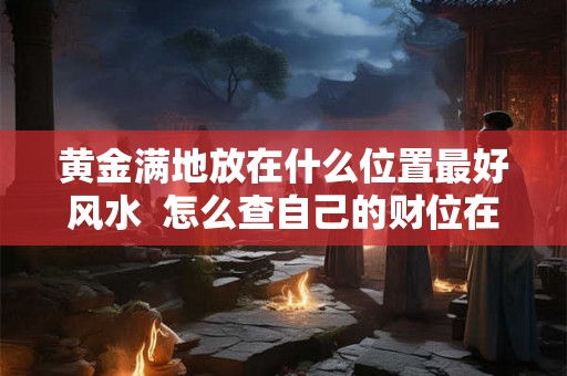 黄金满地放在什么位置最好风水  怎么查自己的财位在哪个方向