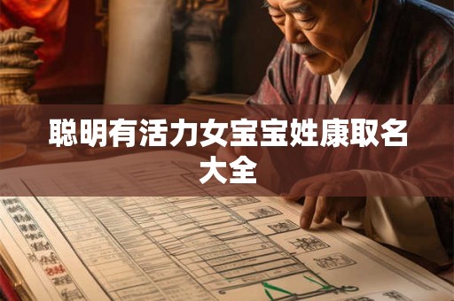 聪明有活力女宝宝姓康取名大全 聪明有活力女宝宝姓康取名大全