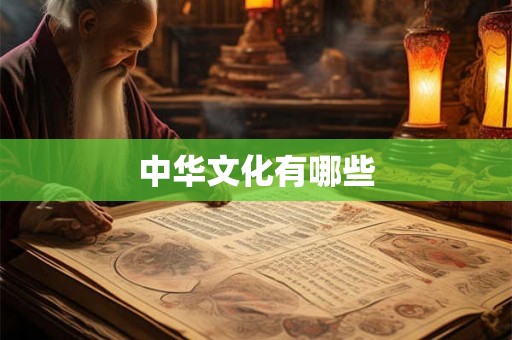 中华文化有哪些