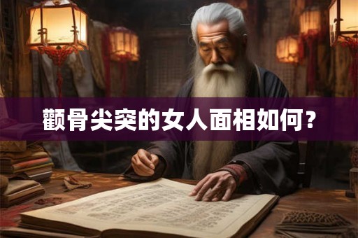 颧骨尖突的女人面相如何？