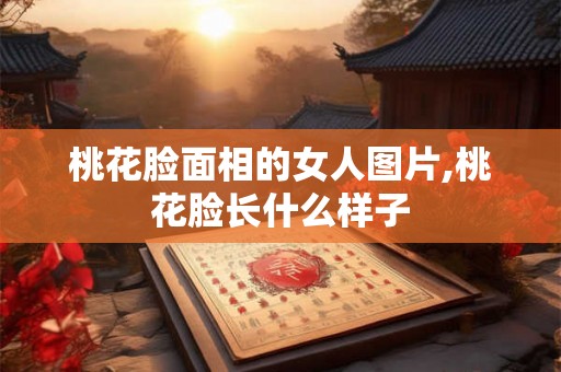 桃花脸面相的女人图片,桃花脸长什么样子