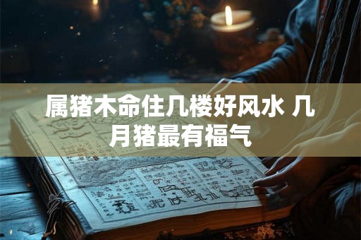 属猪木命住几楼好风水 几月猪最有福气 属猪木命住几楼好风水 几月猪最有福气