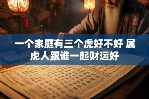 一个家庭有三个虎好不好 属虎人跟谁一起财运好 一个家庭有三个虎好不好 属虎人跟谁一起财运好