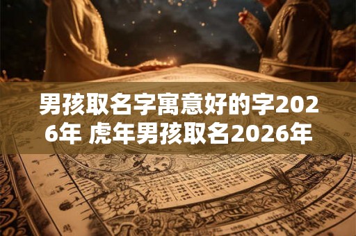 男孩取名字寓意好的字2026年 虎年男孩取名2026年