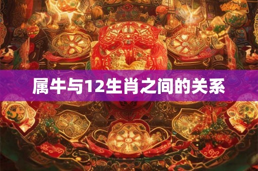 属牛与12生肖之间的关系