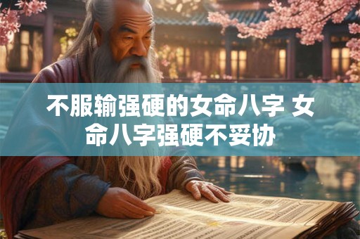 不服输强硬的女命八字 女命八字强硬不妥协