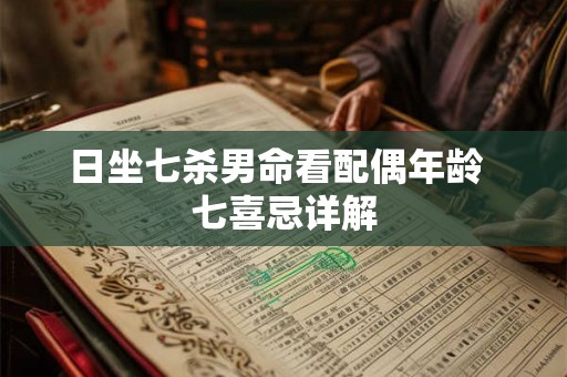 日坐七杀男命看配偶年龄  七喜忌详解