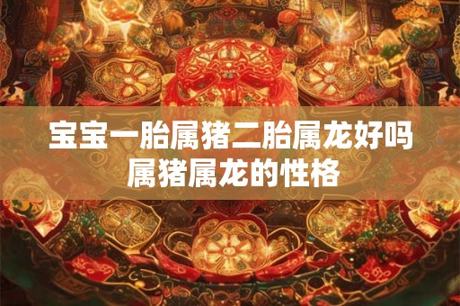 宝宝一胎属猪二胎属龙好吗 属猪属龙的性格 宝宝一胎属猪二胎属龙好吗 属猪属龙的性格