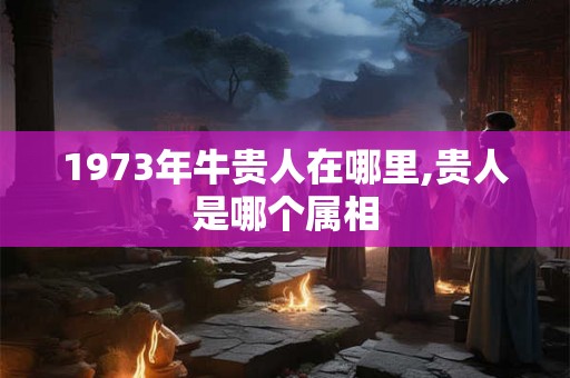 1973年牛贵人在哪里,贵人是哪个属相