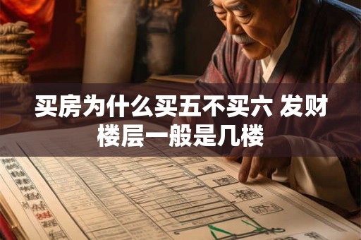 买房为什么买五不买六 发财楼层一般是几楼 买房为什么买五不买六 发财楼层一般是几楼