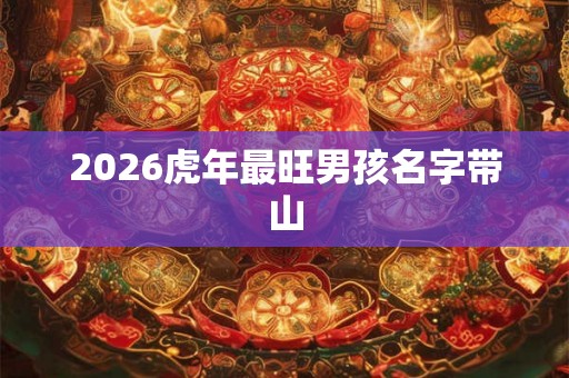 2026虎年最旺男孩名字带山