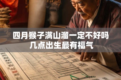 四月猴子满山溜一定不好吗 几点出生最有福气