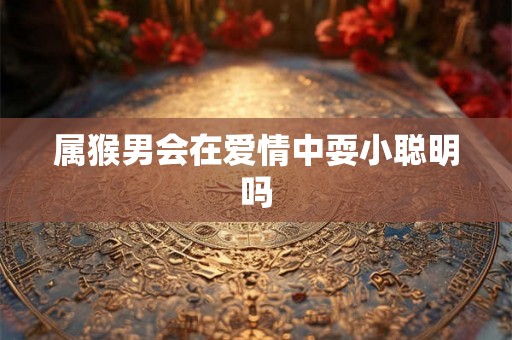 属猴男会在爱情中耍小聪明吗
