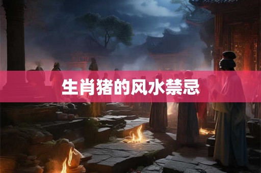 生肖猪的风水禁忌 生肖猪的风水禁忌