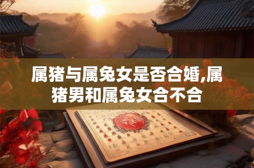 属猪与属兔女是否合婚,属猪男和属兔女合不合