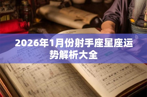 2026年1月份射手座星座运势解析大全