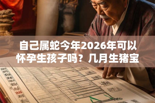 自己属蛇今年2026年可以怀孕生孩子吗？几月生猪宝宝好？