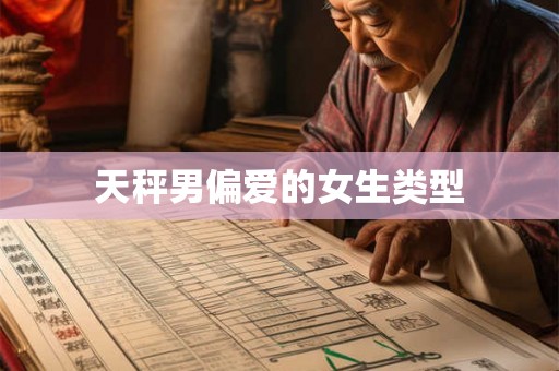 天秤男偏爱的女生类型