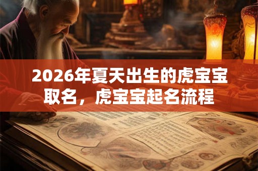 2026年夏天出生的虎宝宝取名,虎宝宝起名流程 2026年夏天出生的虎宝宝取名,虎宝宝起名流程