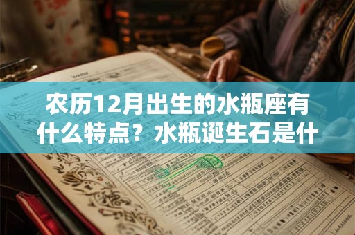 农历12月出生的水瓶座有什么特点？水瓶诞生石是什么？