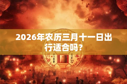 2026年农历三月十一日出行适合吗？