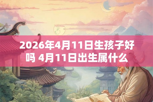 2026年4月11日生孩子好吗 4月11日出生属什么
