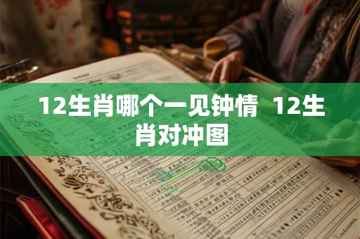 12生肖哪个一见钟情  12生肖对冲图
