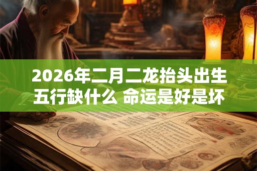 2026年二月二龙抬头出生五行缺什么 命运是好是坏