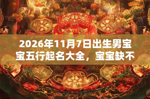 2026年11月7日出生男宝宝五行起名大全，宝宝缺不缺五行？